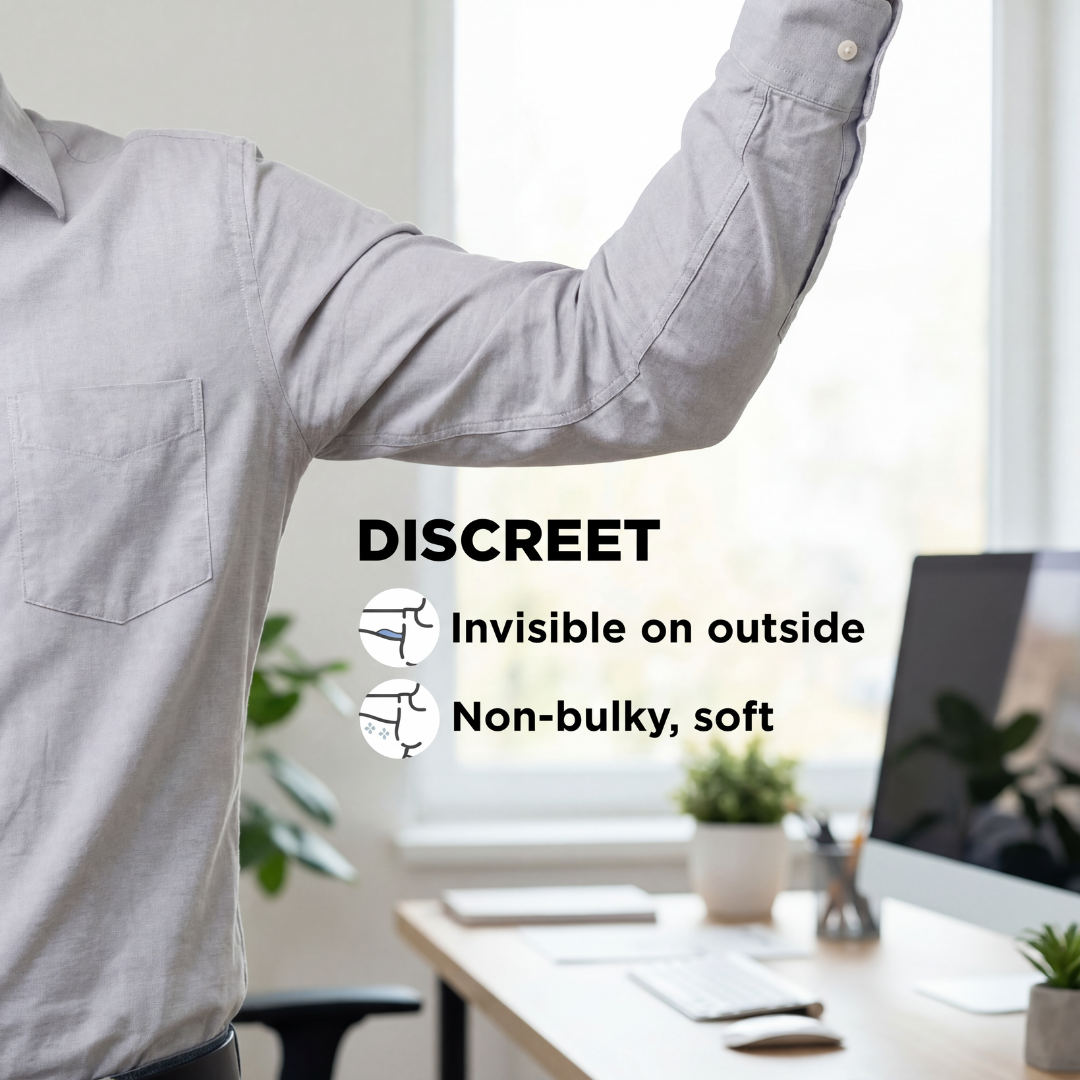 Anti-Sweat Under Arm Patches 20 Pack